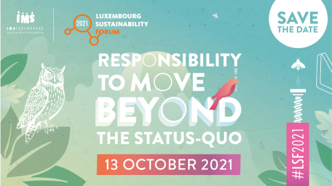 The Luxembourg Sustainability Forum is back on October 13, 2021