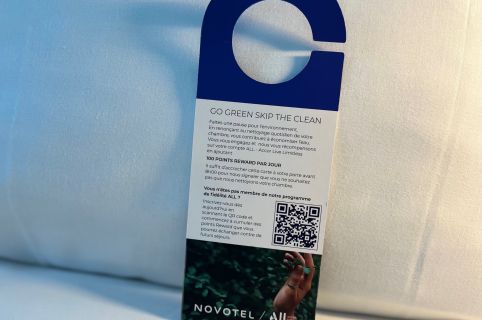 Novotel Luxembourg Suites : Go Green Skip the Clean !