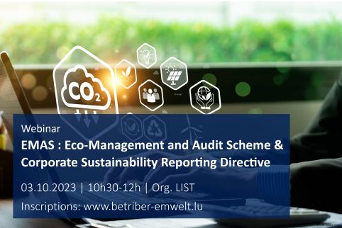 Improve your environmental performance with the EMAS environmental management system