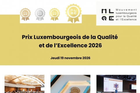 Ouverture des candidatures pour le Prix Luxembourgeois de la Qualité et de l'Excellence 2026 du 19 novembre 
