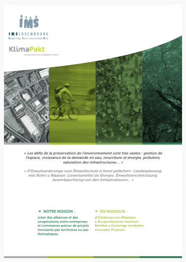 Brochure de présentation Pacte Climat