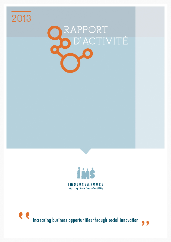 Rapport d'activités IMS Luxembourg 2013