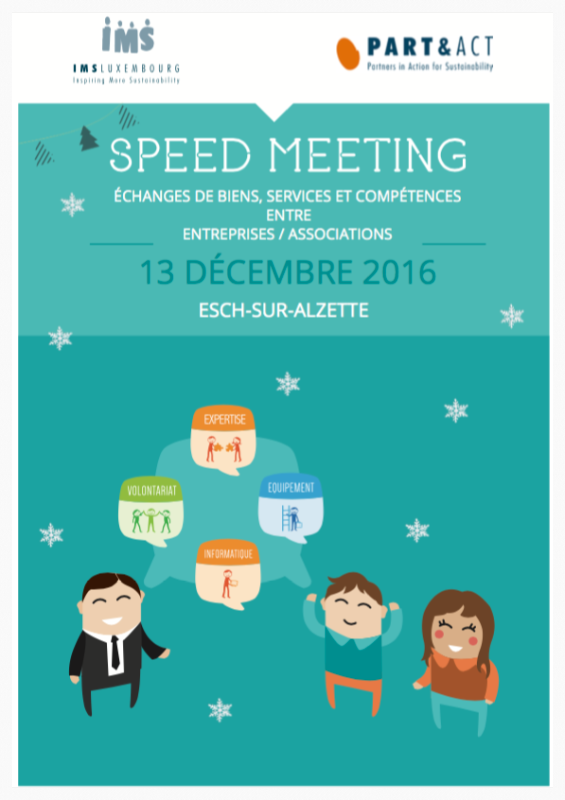 Booklet décembre 2016 Speed Meeting :
