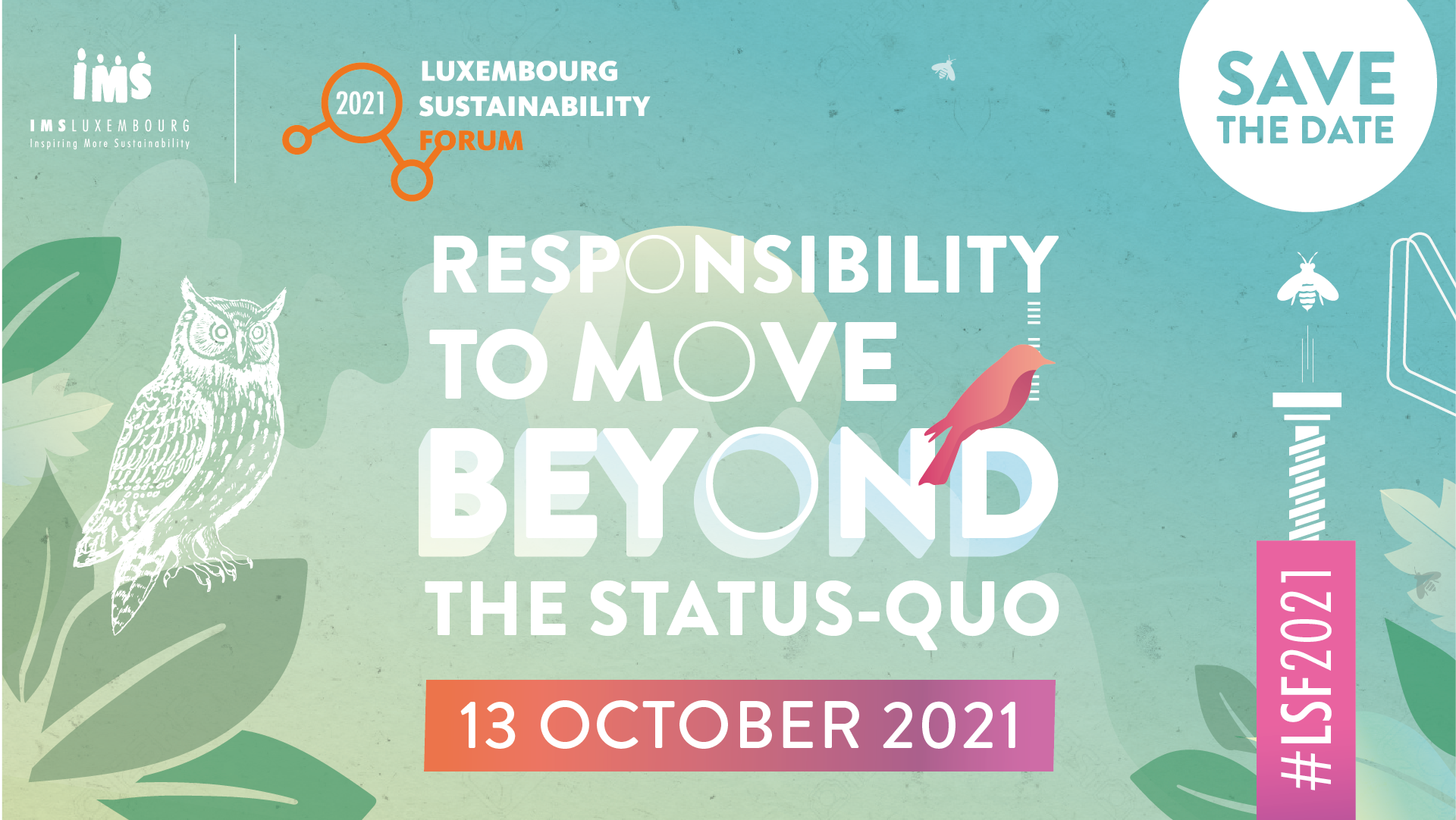 Save the date : le Luxembourg Sustainability Forum 2021 aura lieu le 13 octobre